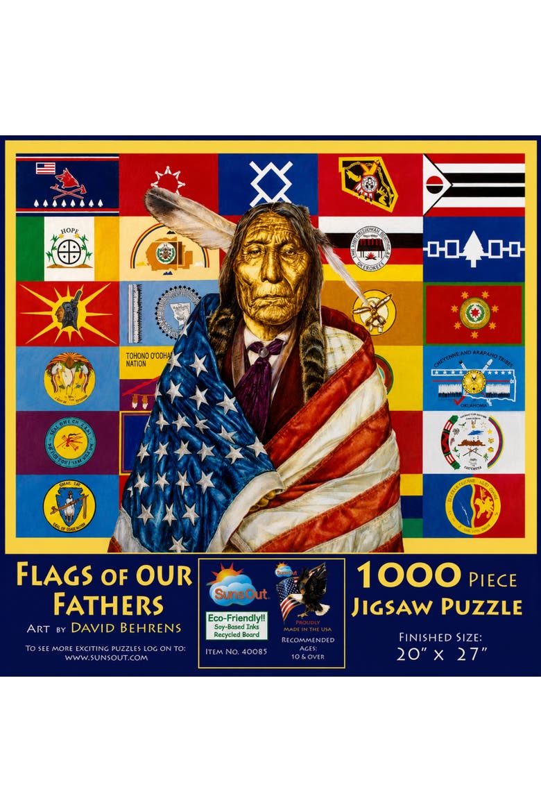 Flags of Our fathers 1000 piece Jigsaw Puzzle for Adults, Alternate, color, Multicolor