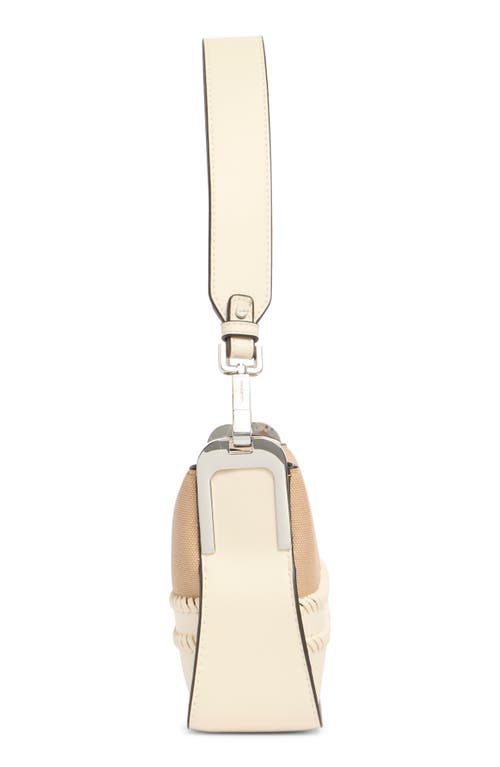 Shop Calvin Klein Fay Whipstich Canvas Shoulder Bag