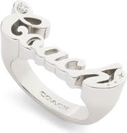 COACH Nameplate Ring