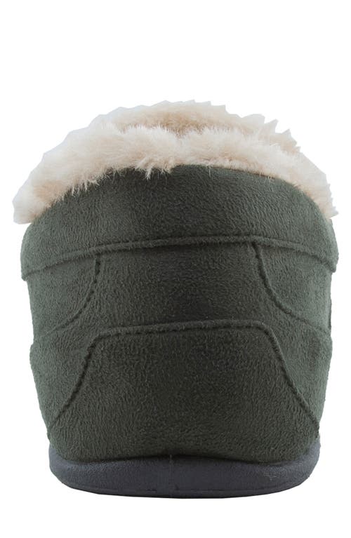 Deer Stags Spun Slipper In Green