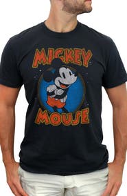 Mickey & Friends Men's Mickey & Friends Classic Mickey Comfort Colors Graphic T-Shirt