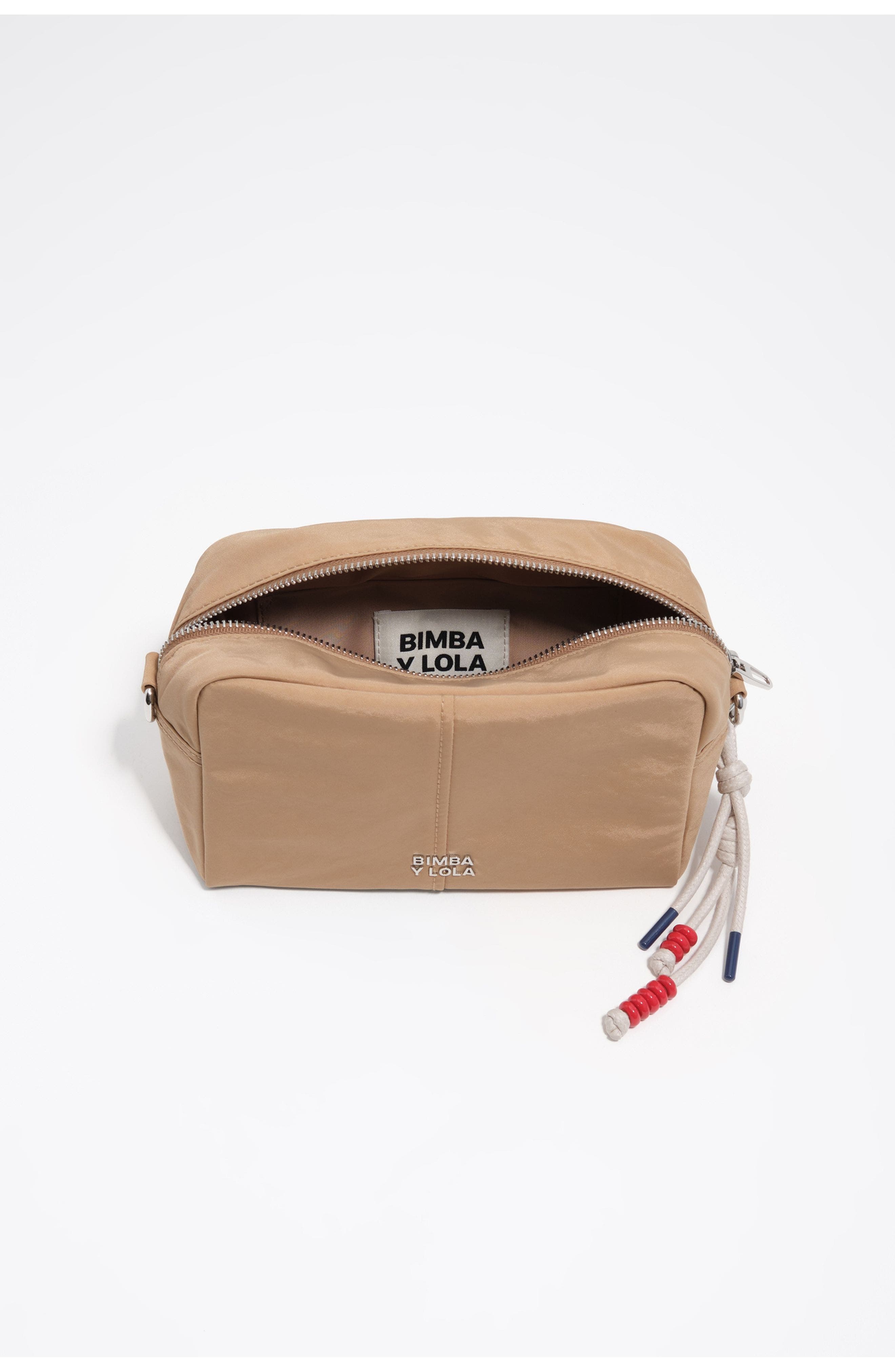 Nylon Crossbody Bag SS26, Alternate, color, CAMEL