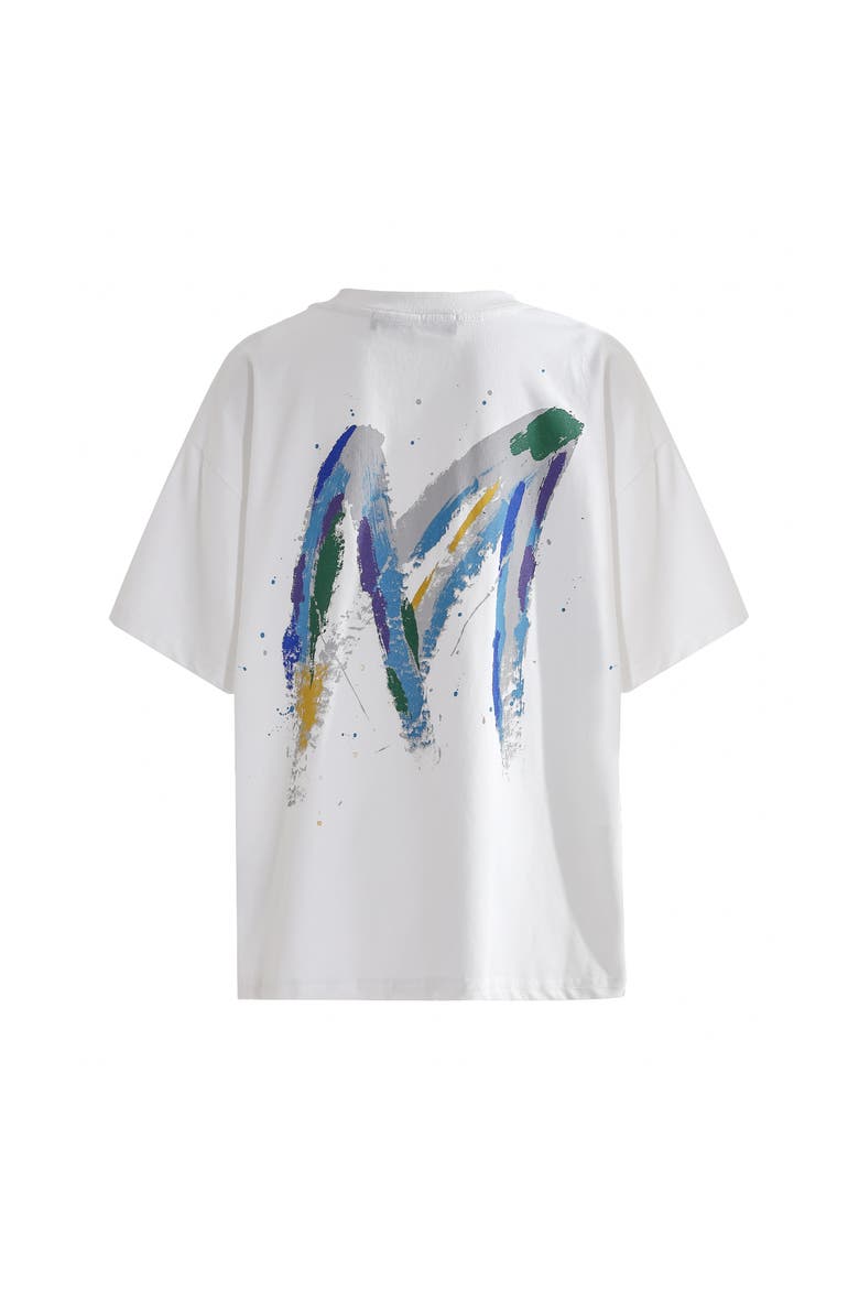 Oversized Graphic T-Shirt, Alternate, color, White