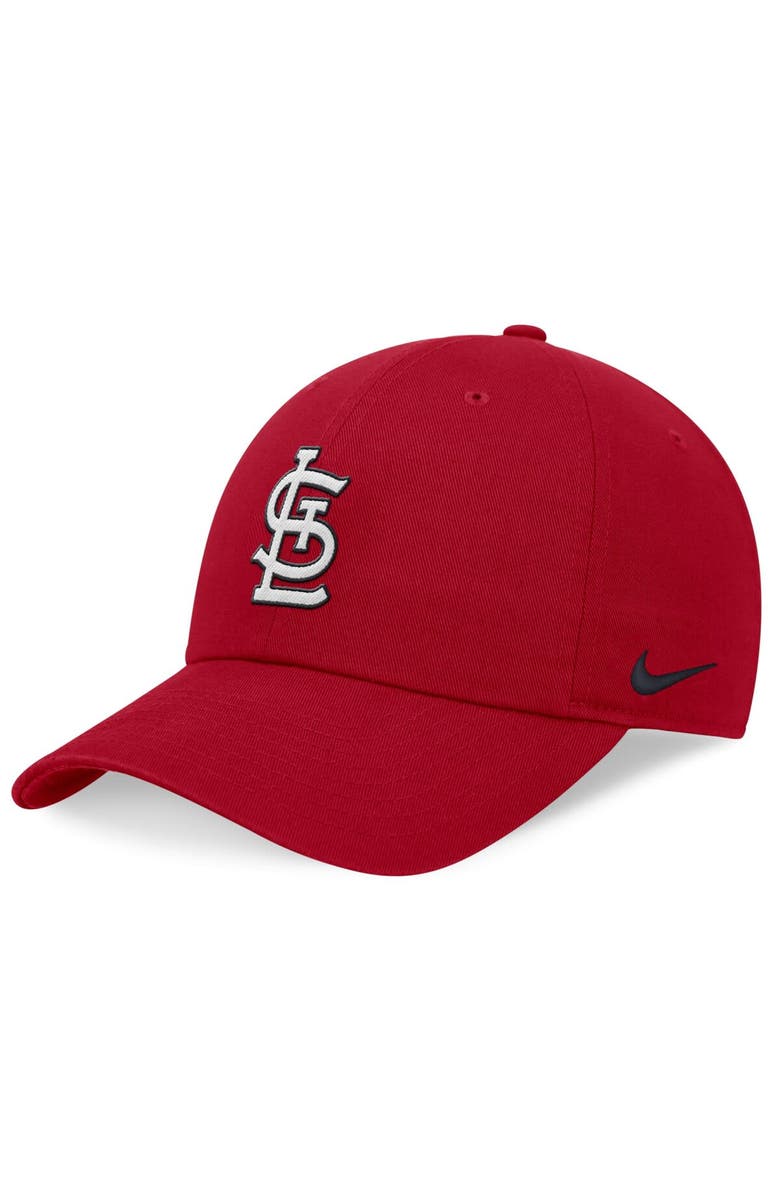 Nike Men's Nike Red St. Louis Cardinals Evergreen Club Adjustable Hat, Main, color, Red