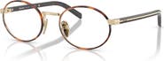 Prada 52mm Oval optical glasses