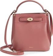 Mulberry Mini Islington Leather Bucket Bag