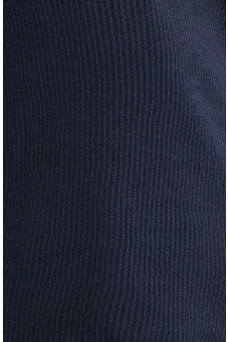 Logo Embroidered Cotton Graphic T-Shirt, Alternate, color, DARK BLUE