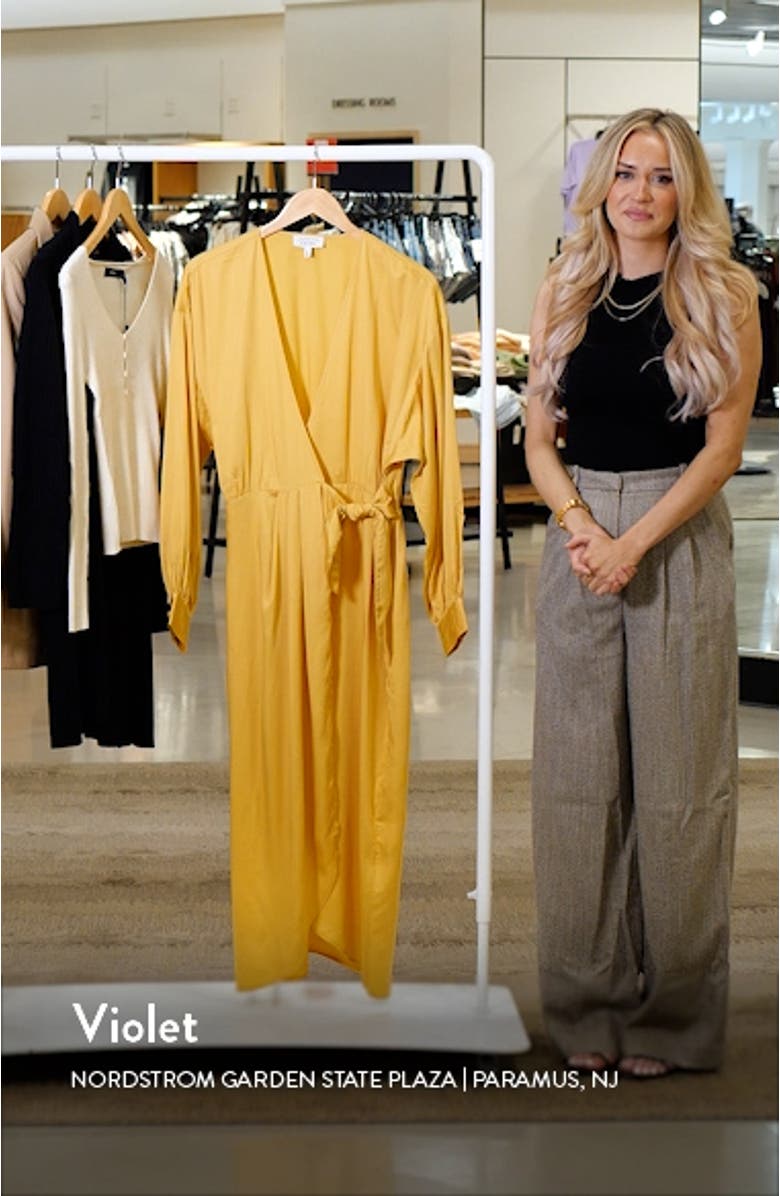 ST PAULINE SATIN DRESS., sales video thumbnail