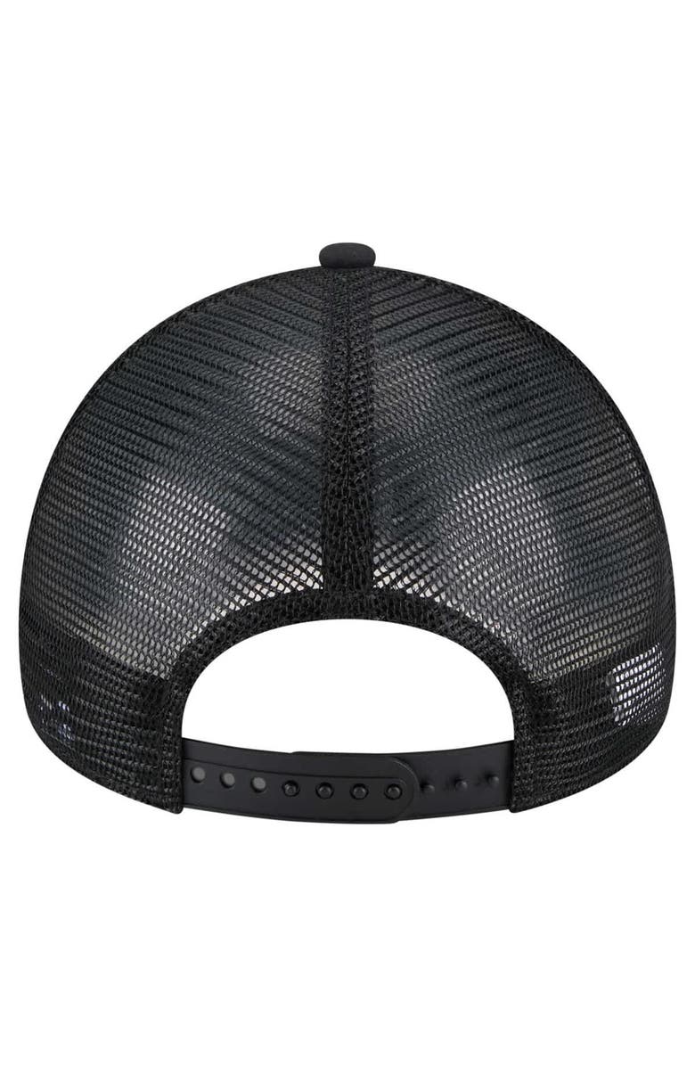 New Era Men's New Era Black St. Louis Cardinals 9FORTY A-Frame Trucker Adjustable Hat, Alternate, color, Black