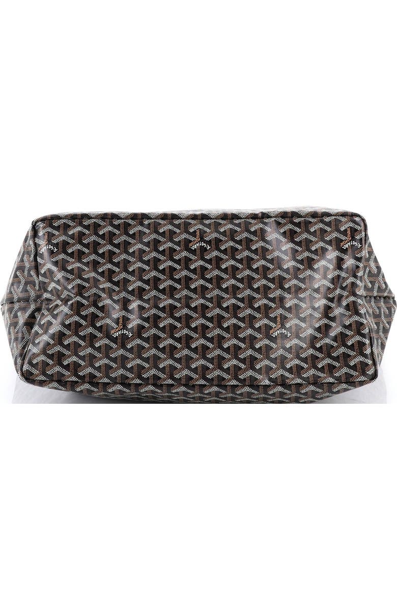 Pre-Owned Goyard Saint Louis Tote Coated Canvas GM, Alternate, color, Black