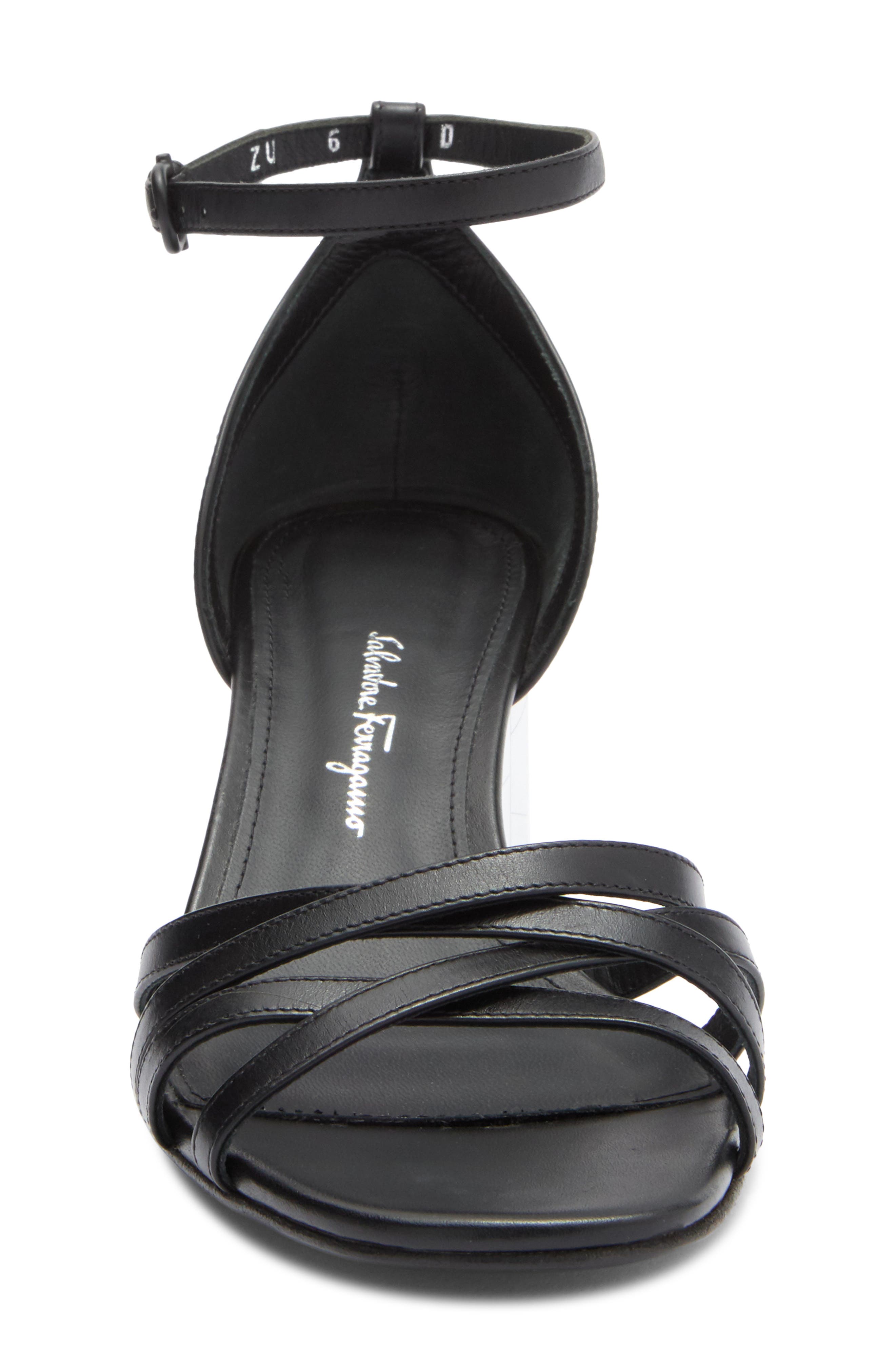 FERRAGAMO Floral 55 Sandal, Alternate, color, 