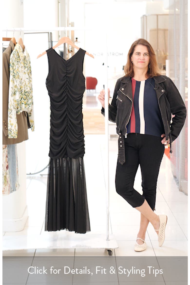 Denisa Ruched Maxi Dress video