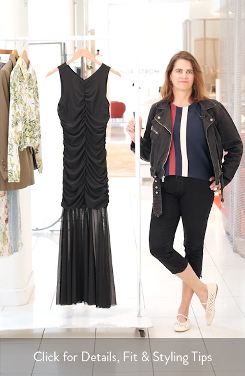 Denisa Ruched Maxi Dress, sales video thumbnail