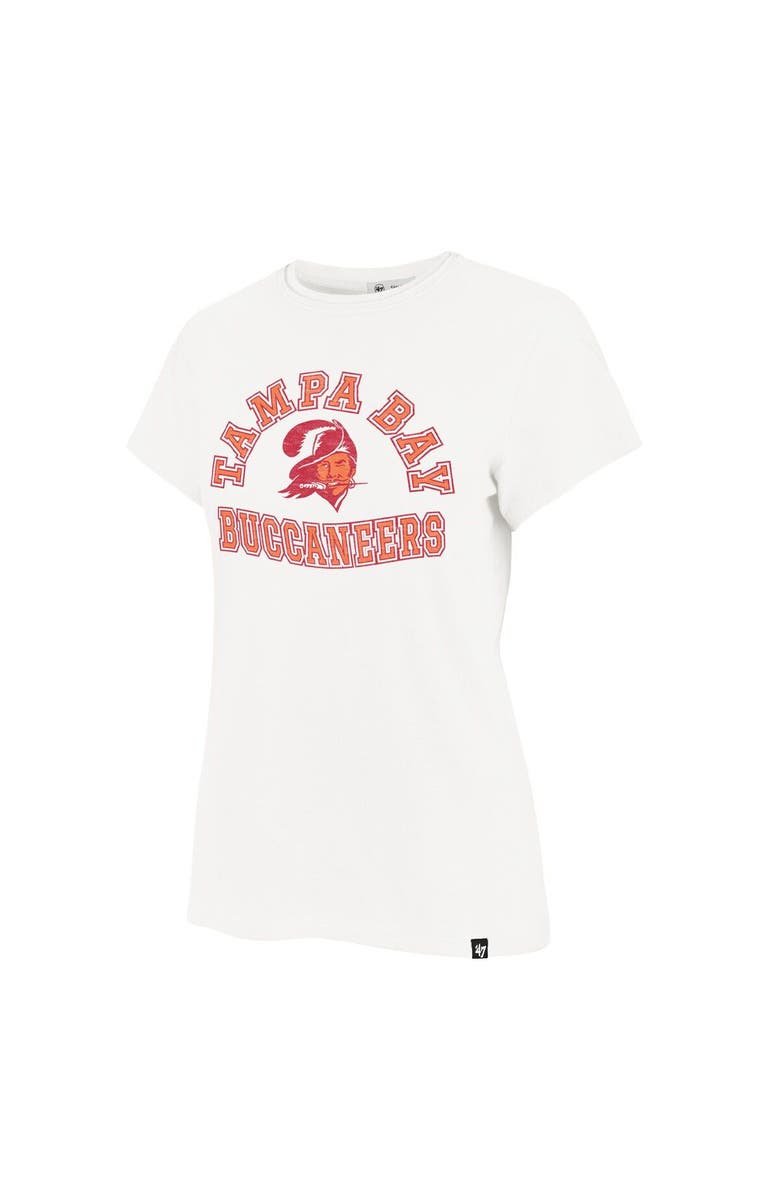 '47 Women's '47 White Tampa Bay Buccaneers Frankie T-Shirt, Alternate, color,