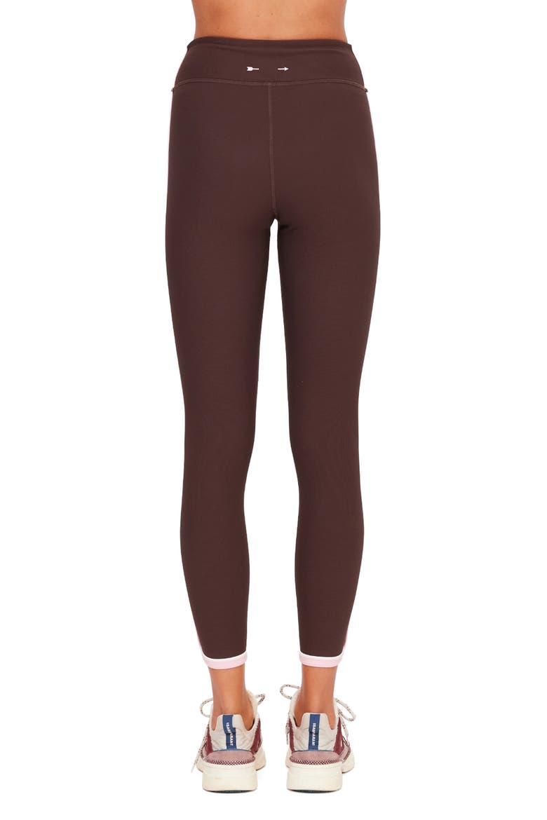Rhythm Performance Midi Leggings, Alternate, color, BROWN