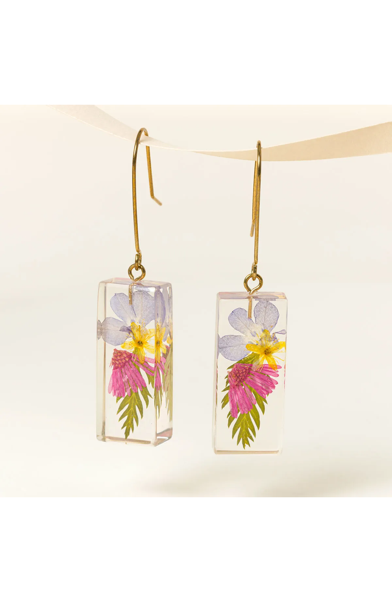 Uncommon Goods Find Me In The Garden Earrings, Alternate, color, Multi