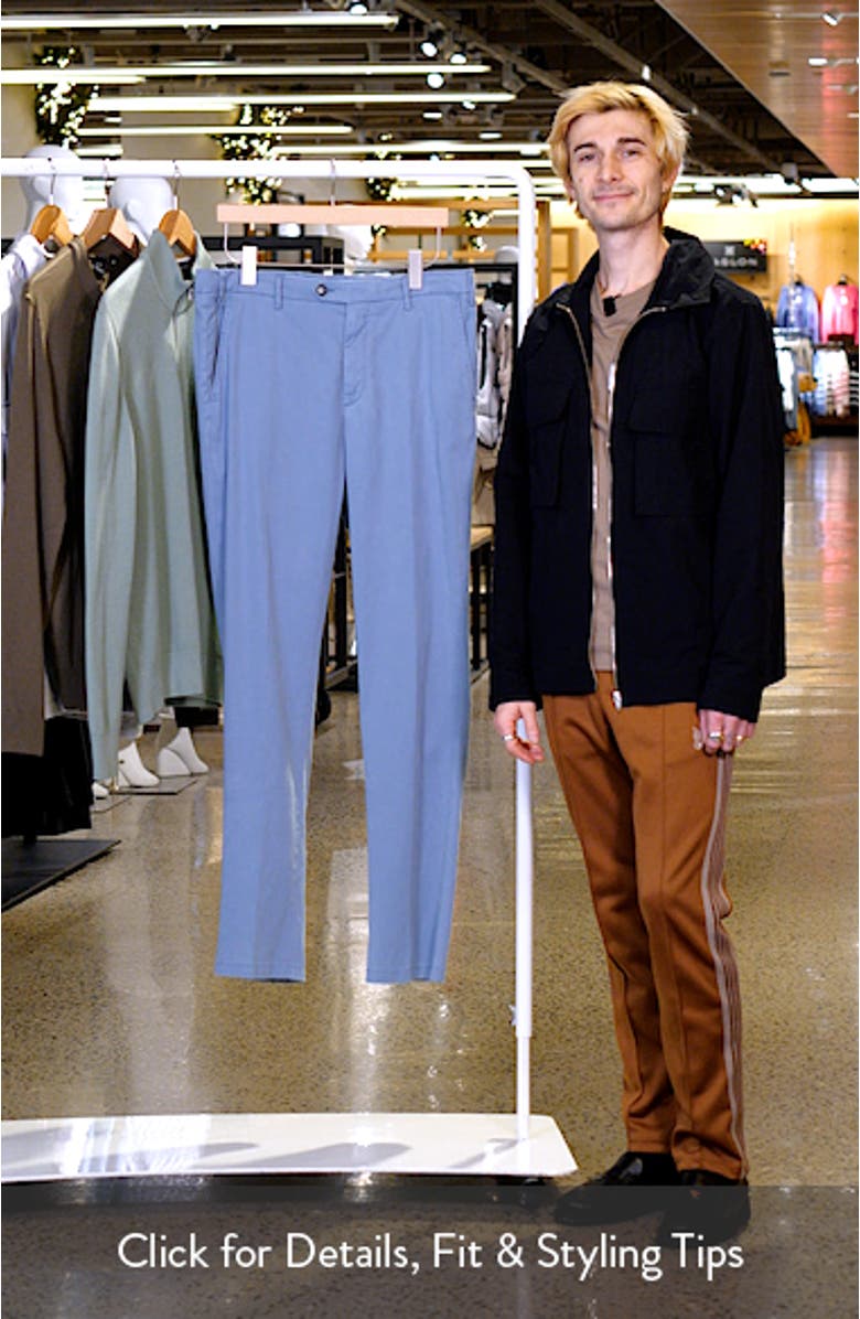 Regular Fit Flat Front Comfort Twill Pants, sales video thumbnail