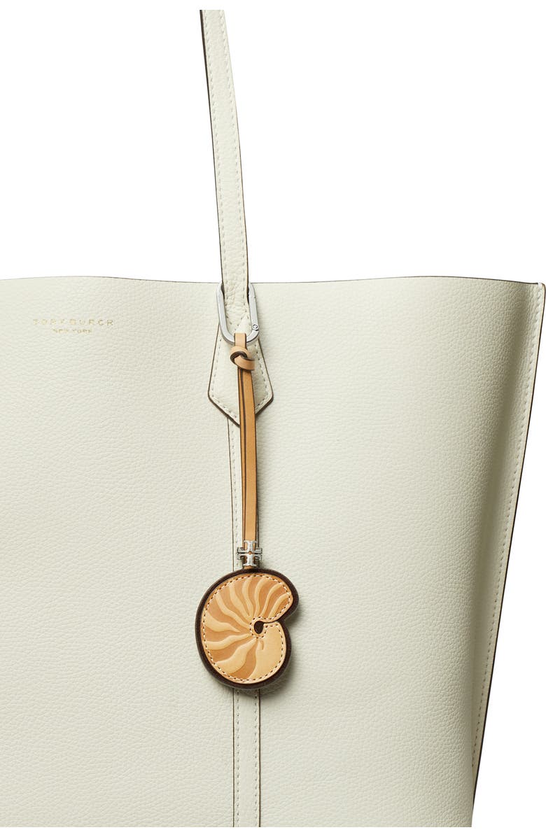 Tory Burch Snail Shell Bag Charm, Alternate, color, Beige Multi