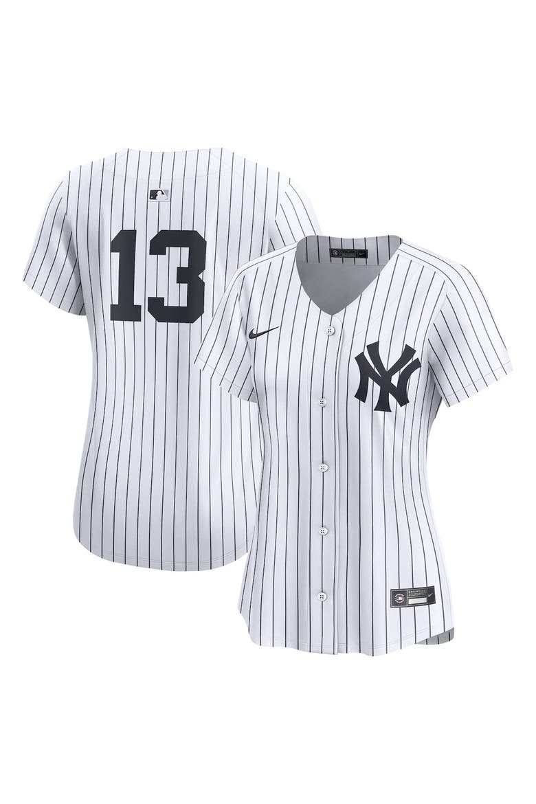 Women's Nike Jazz Chisholm Jr. White New York Yankees Home Limited Player Jersey, Alternate, color, White
