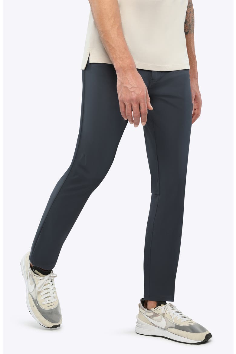 AO Five-Pocket Stretch Pants, Alternate, color, IRON NAVY