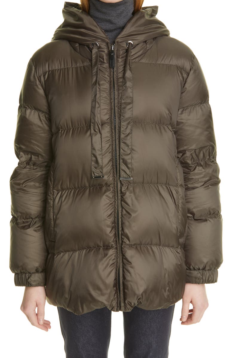 Max Mara The Cube Seia Down Hooded Jacket, Main, color, 