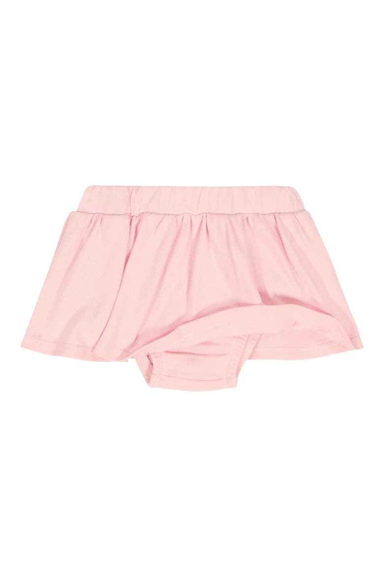 Kids' Terry Polo & Skirt Set, Alternate, color, PINK MULTI