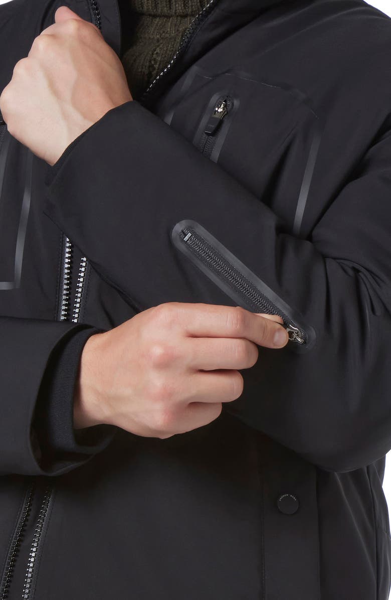 Andrew Marc Odeon Water Resistant Full Zip Down Jacket, Alternate, color, 