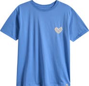 Rip Curl Kids' Network Heart Cotton Graphic T-Shirt