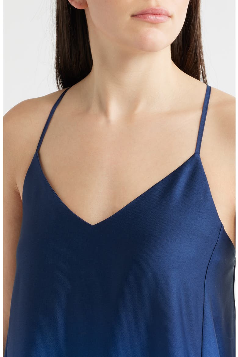 Print Pocket Sleeveless Maxi Dress, Alternate, color, BLUE JEWEL OMBRE