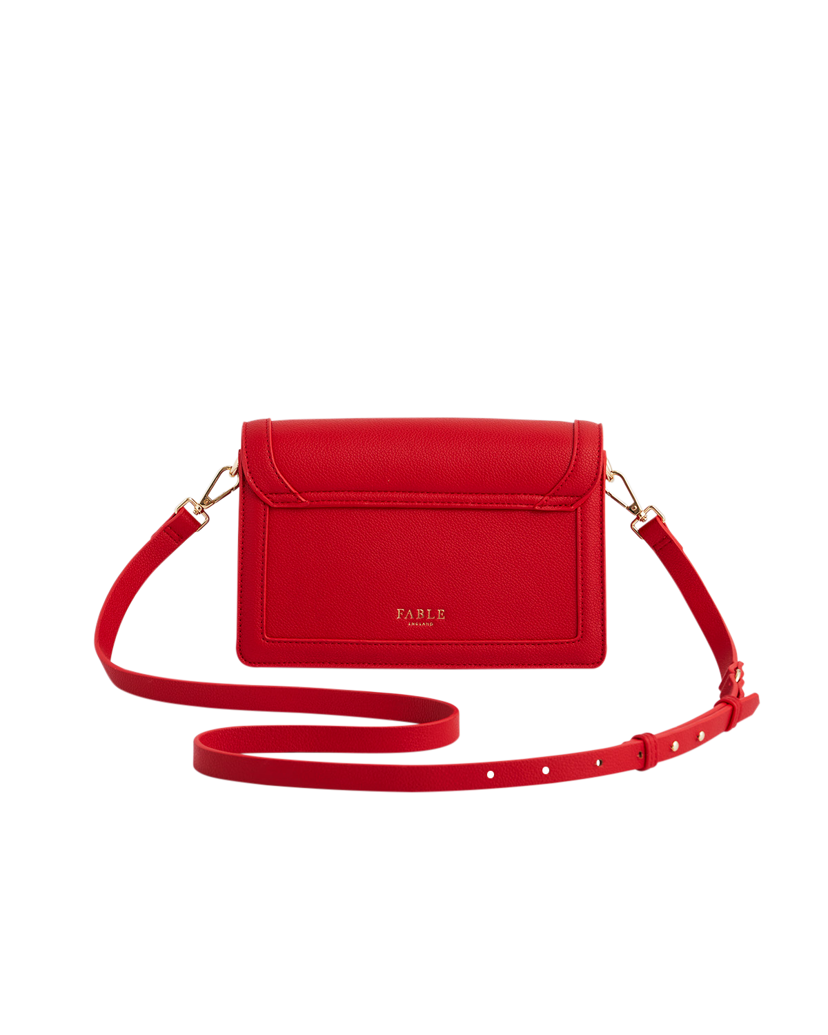 Fable England Kate Foldover Bag, Alternate, color, Red