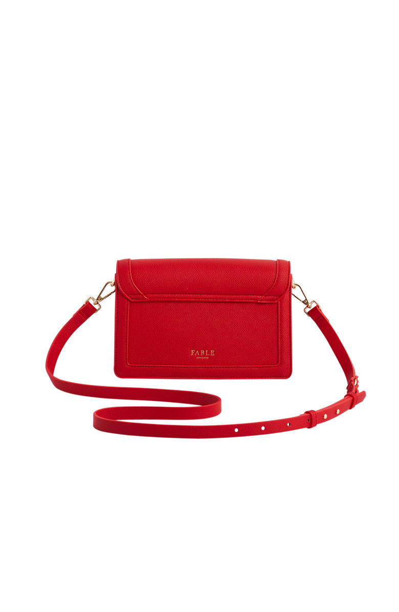 Fable England Kate Foldover Bag, Alternate, color, Red