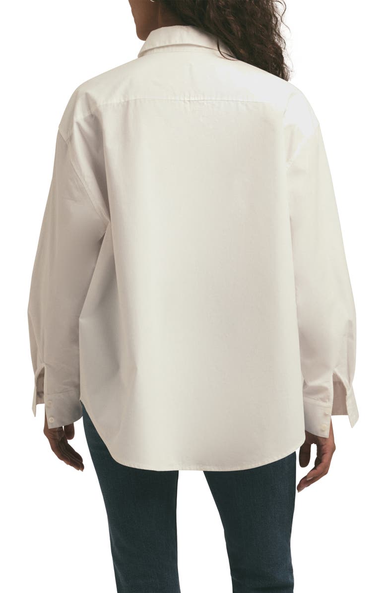 Favorite Daughter The Doors Always Open Oxford Shirt, Alternate, color, White