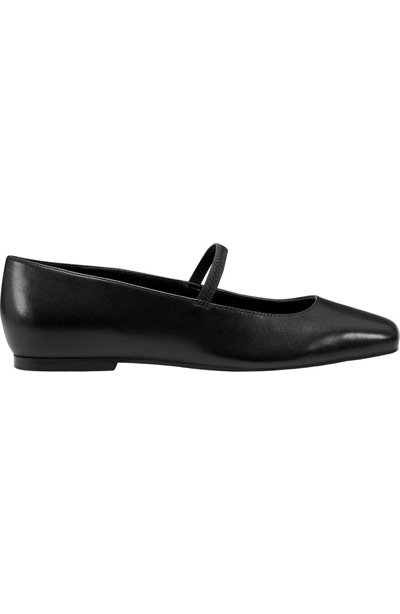 Marc Fisher LTD Urella Mary Jane Flat, Alternate, color, Black