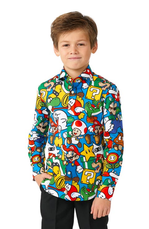 Kids' Super Mario Dress Shirt (Toddler)