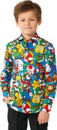 OppoSuits Kids' Super Mario Dress Shirt