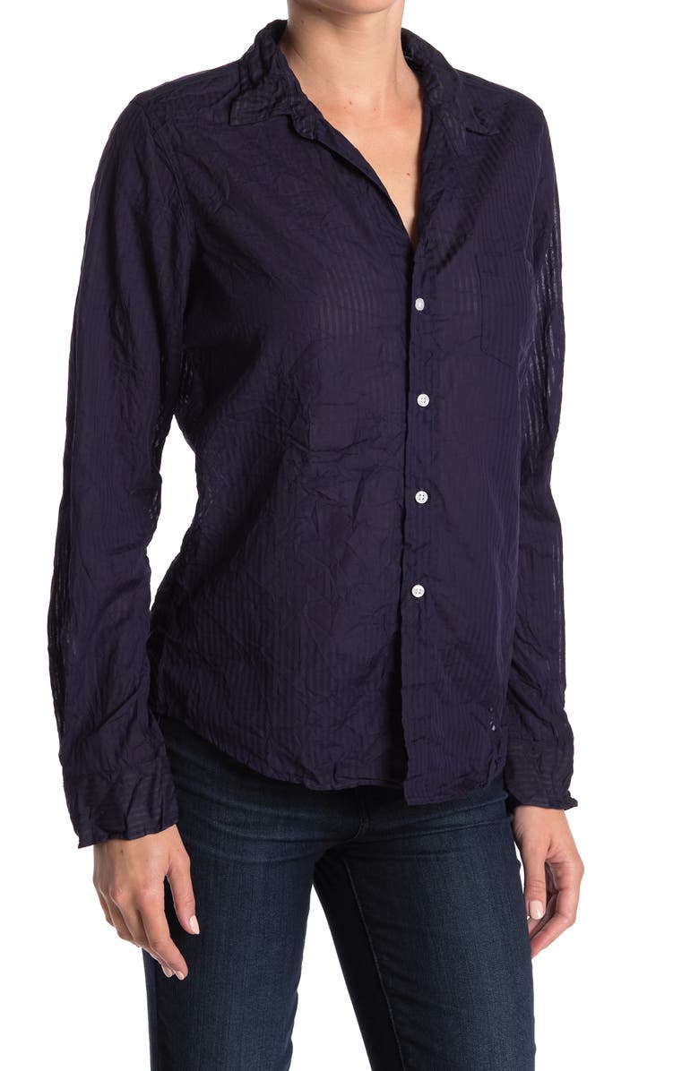 Frank & Eileen FRANK AND EILEEN Barry Woven Stripe Button Down Shirt, Main, color, 