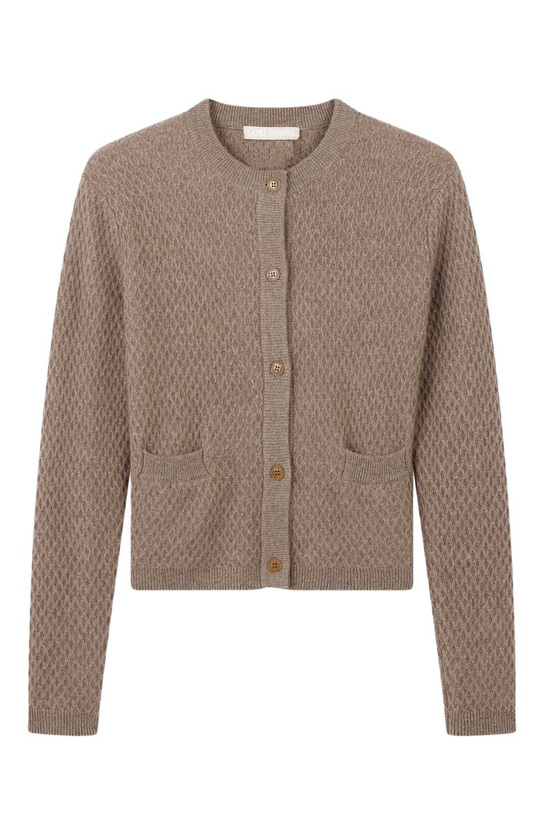 GOBI Mongolian Cashmere Buttoned Cashmere Cardigan, Alternate, color, 