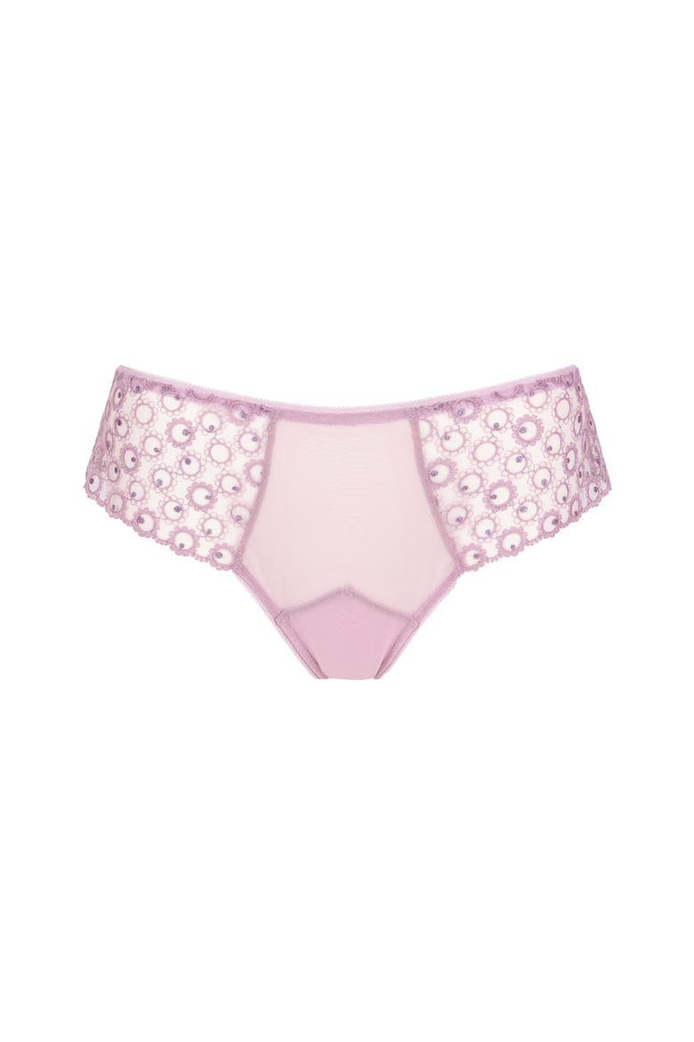 Magique Lace Tanga, Alternate, color, Lilas