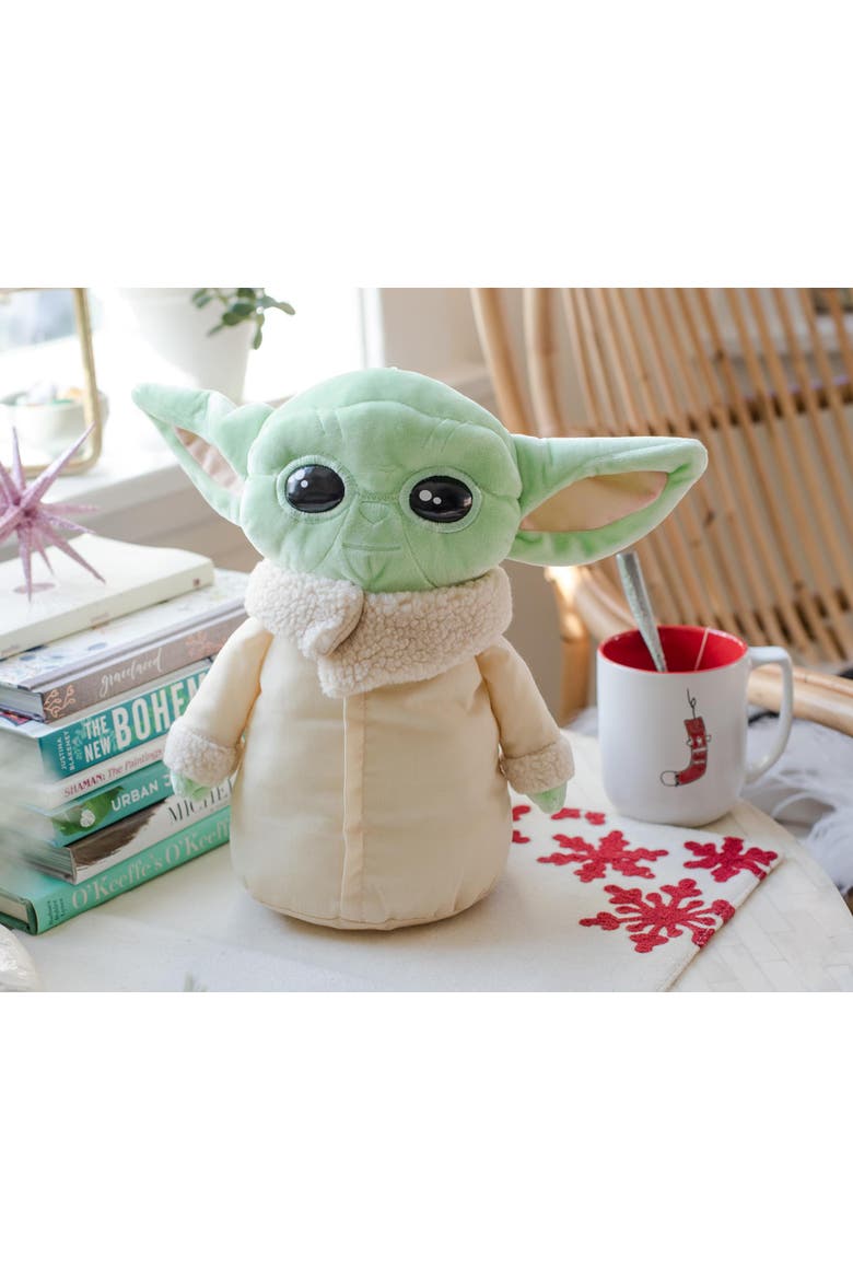 Star Wars The Mandalorian The Child Plush Toy with Pocket | 12 Inches, Alternate, color, Green