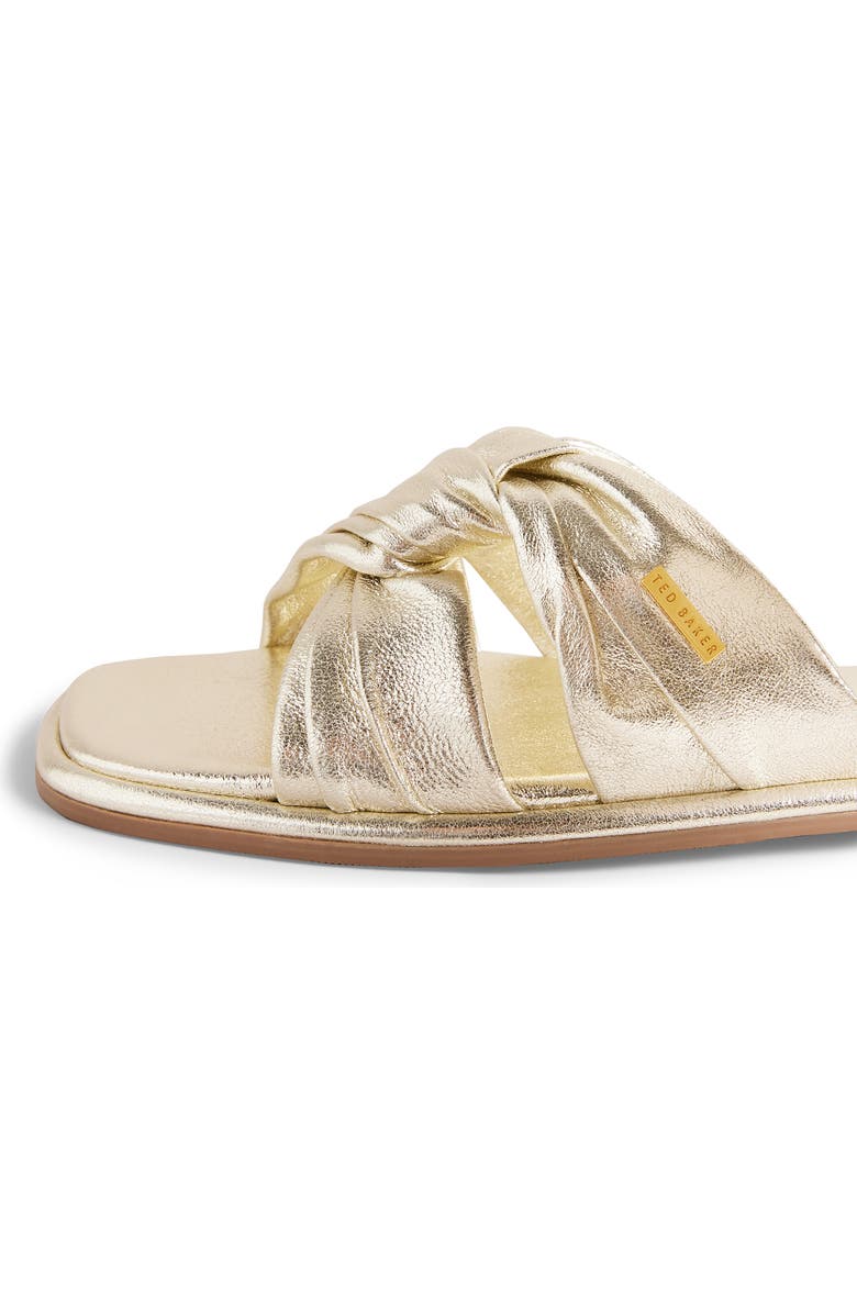 Ted Baker London Ashiyu Knot Slide Sandal, Alternate, color,