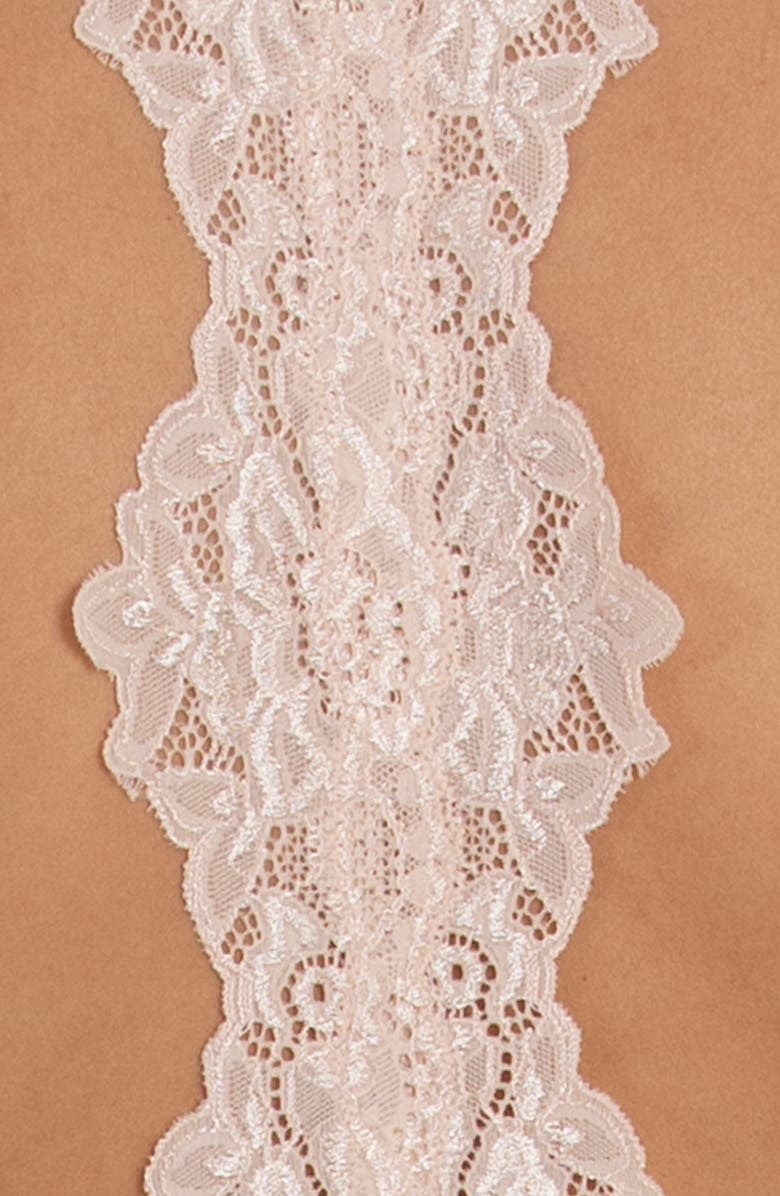 In Bloom by Jonquil A Taste of Honey Short Satin Pajamas, Alternate, color, 