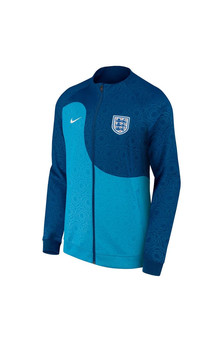 Nike Men's Nike Blue England Women's National Team 2003 Academy Pro Anthem Raglan Performance Full-Zip Jacket, Alternate, color, Blue