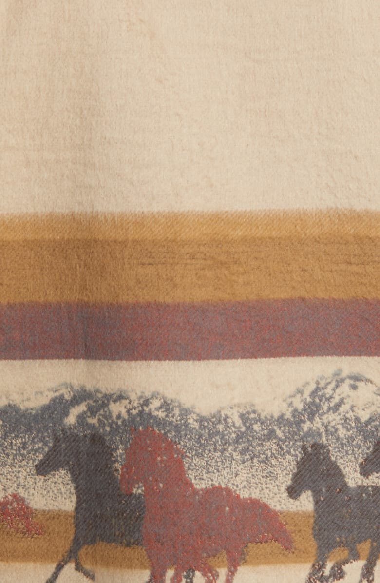 ONE OF THESE DAYS x Woolrich Stripe Overshirt, Alternate, color,