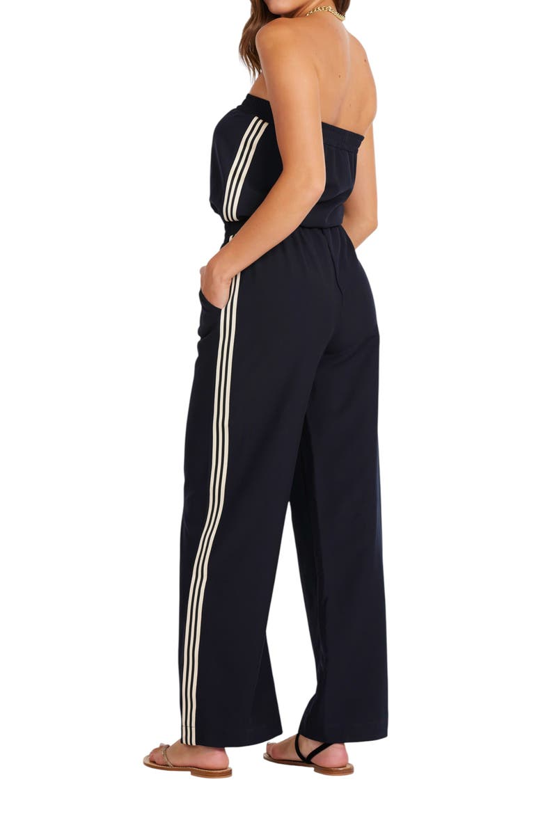 Jagger Strapless Jumpsuit, Alternate, color, Indigo