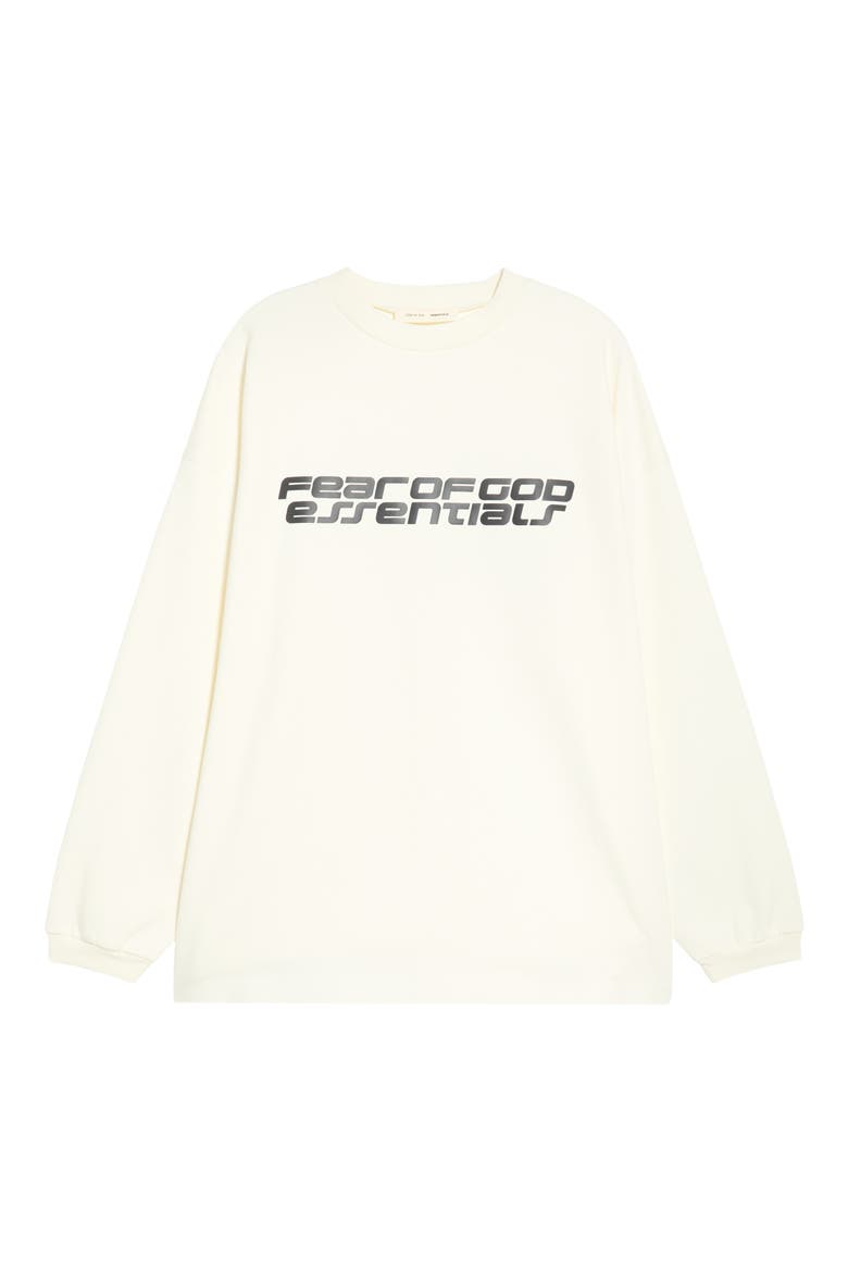 Fear of God Essentials '90s Fit Long Sleeve Logo Graphic T-Shirt