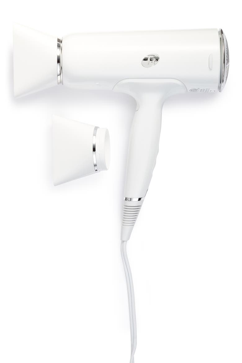 White & Chrome Cura Hair Dryer (Nordstrom Exclusive), Main, color, NO COLOR