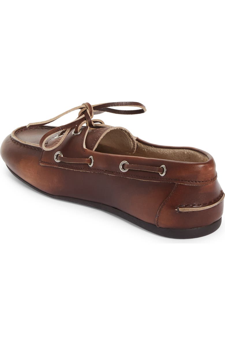 Miu Miu Boat Shoe, Alternate, color, Brown