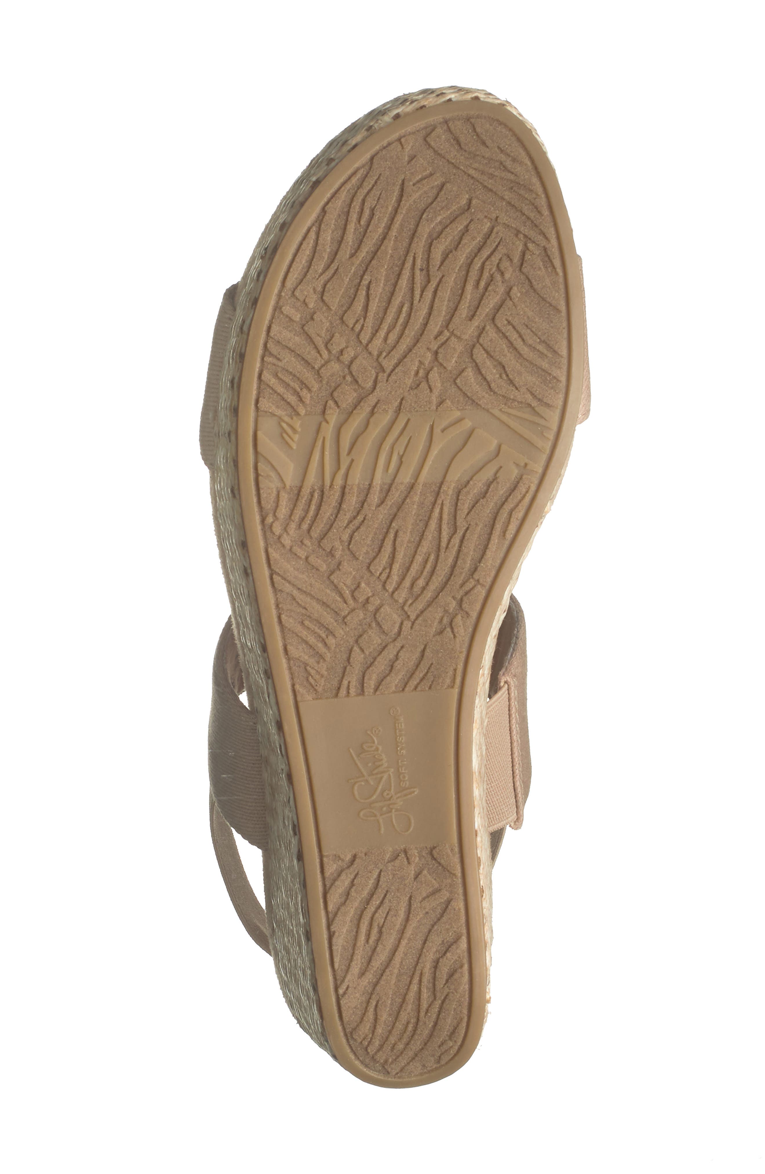 Delta Wedge Sandal - Wide Width Available, Alternate, color, TAUPE