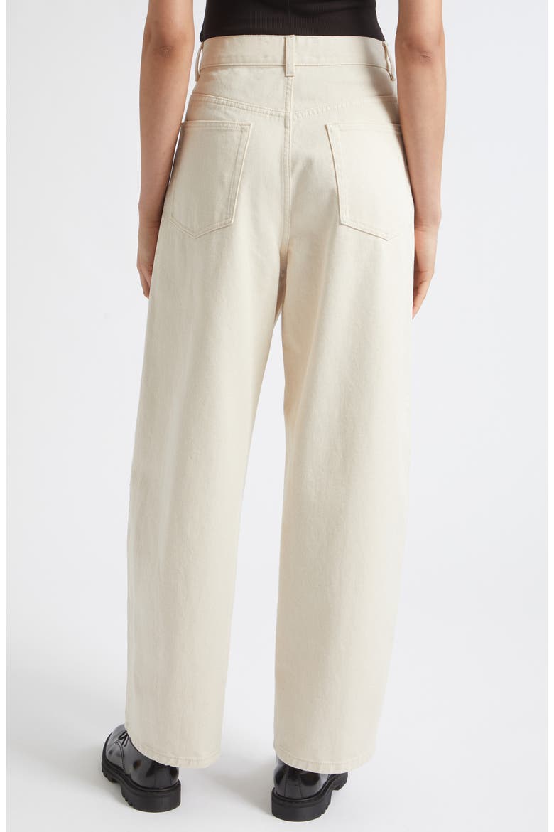 Berber Barrel Leg Jeans, Alternate, color, ECRU