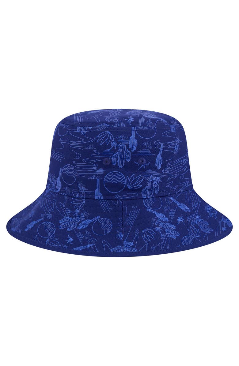 New Era Men's New Era  Dark Blue Texas Rangers 2025 Spring Training All Over Print Bucket Hat, Alternate, color, Dark Blue